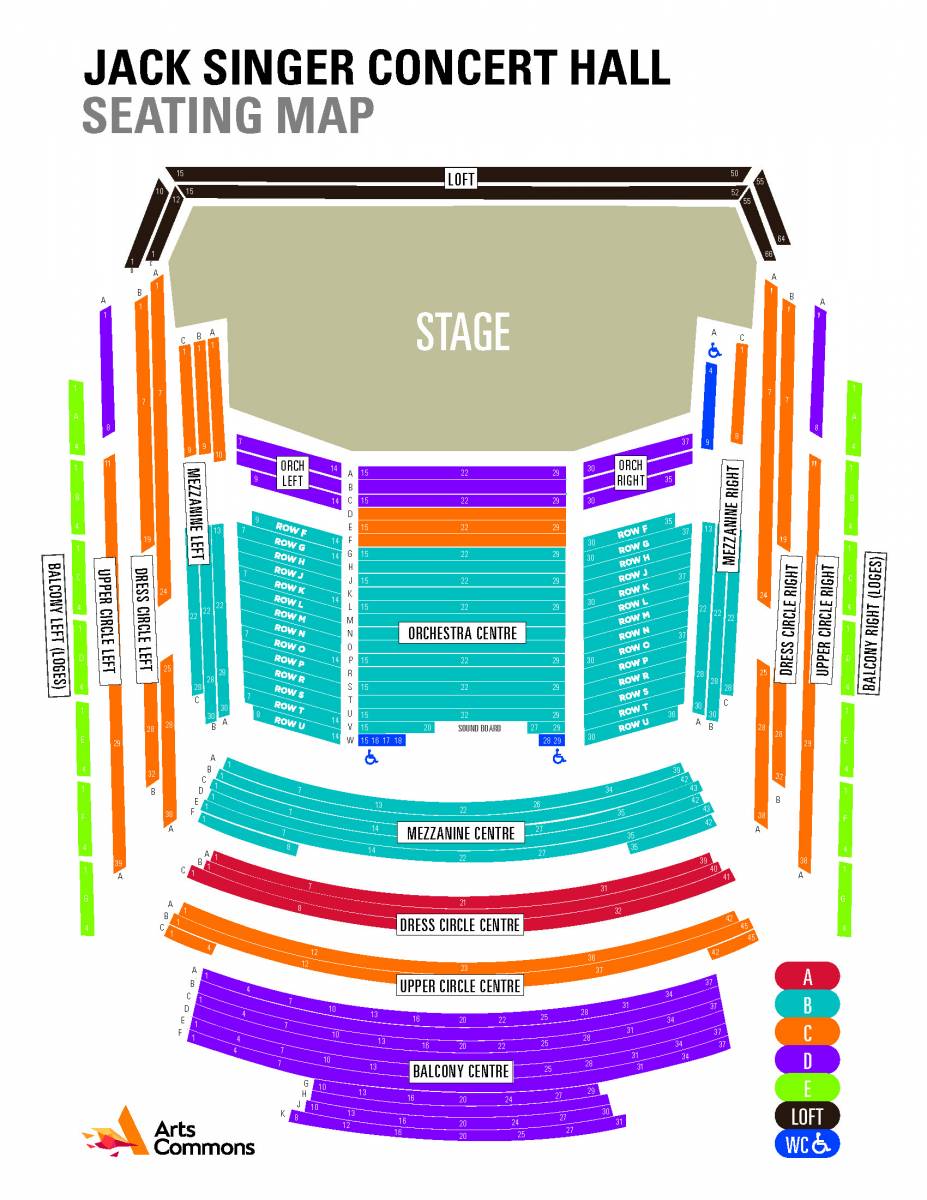 jack singer seating chart calgary - Keski