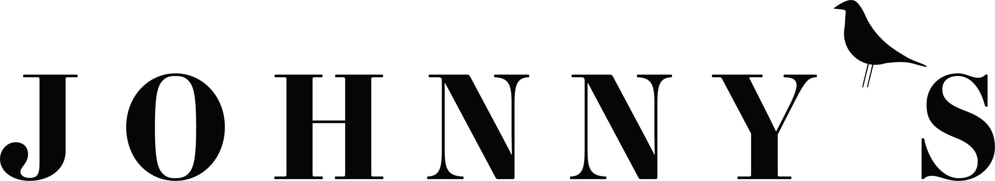 Johnnys 11 Logo Black Logo: Johnny's