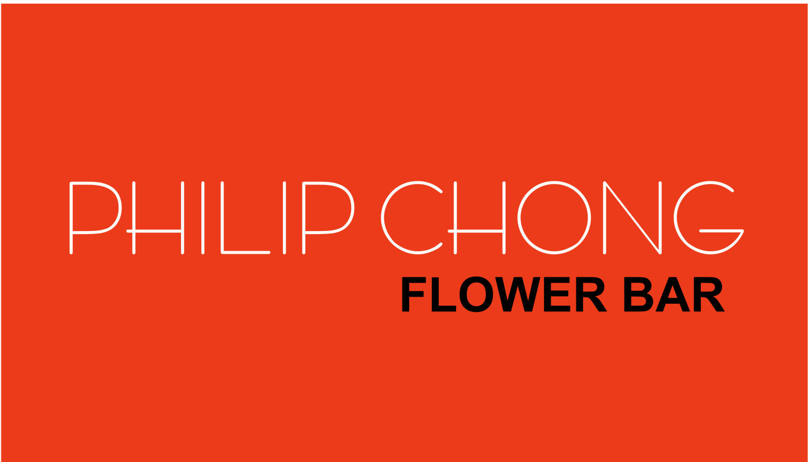 Phillip Chong Flower Bar