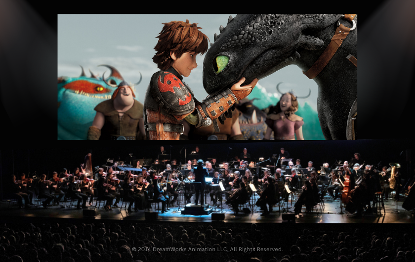How To Train Your Dragon 2 in Concert